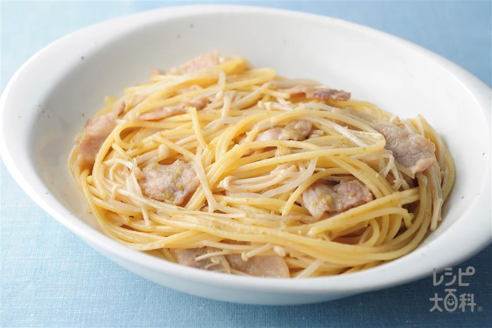 和風パスタ　ゆず胡椒風味