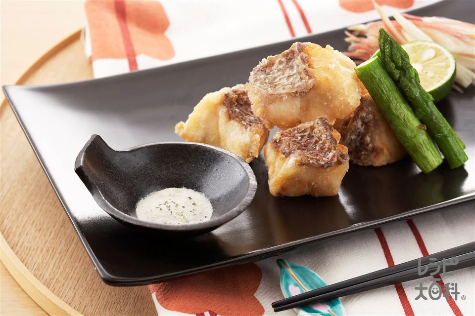 鯛のカリッとフライパン揚げ