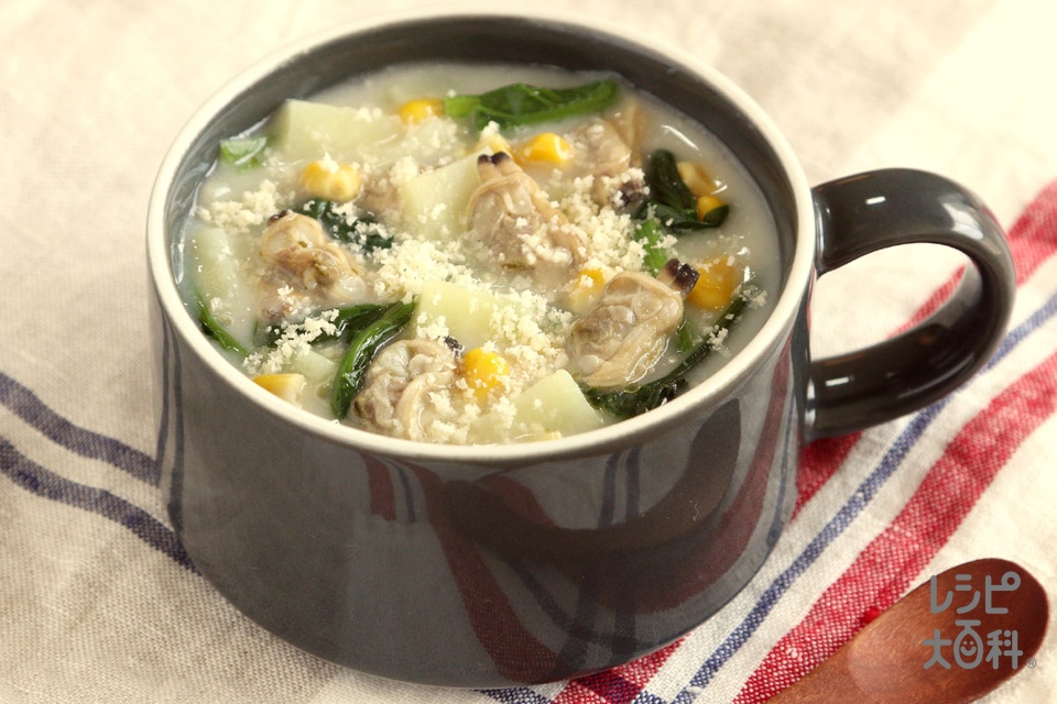 簡単！クラムチャウダー風スープの作り方 | レシピ |【味の素パーク】