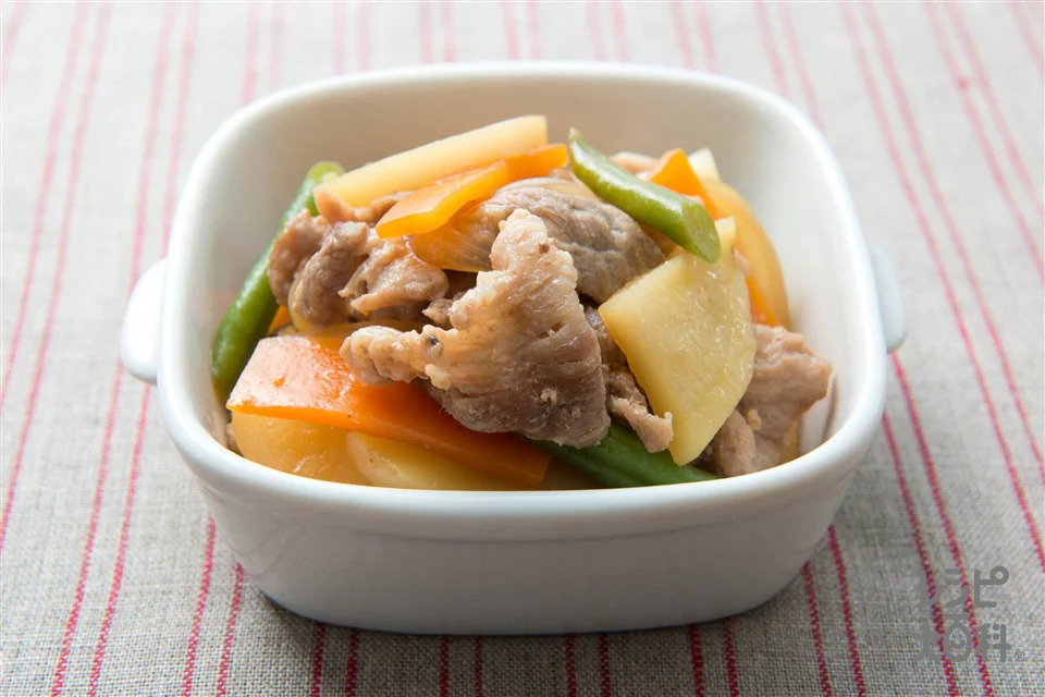 レンジにおまかせ！肉じゃが