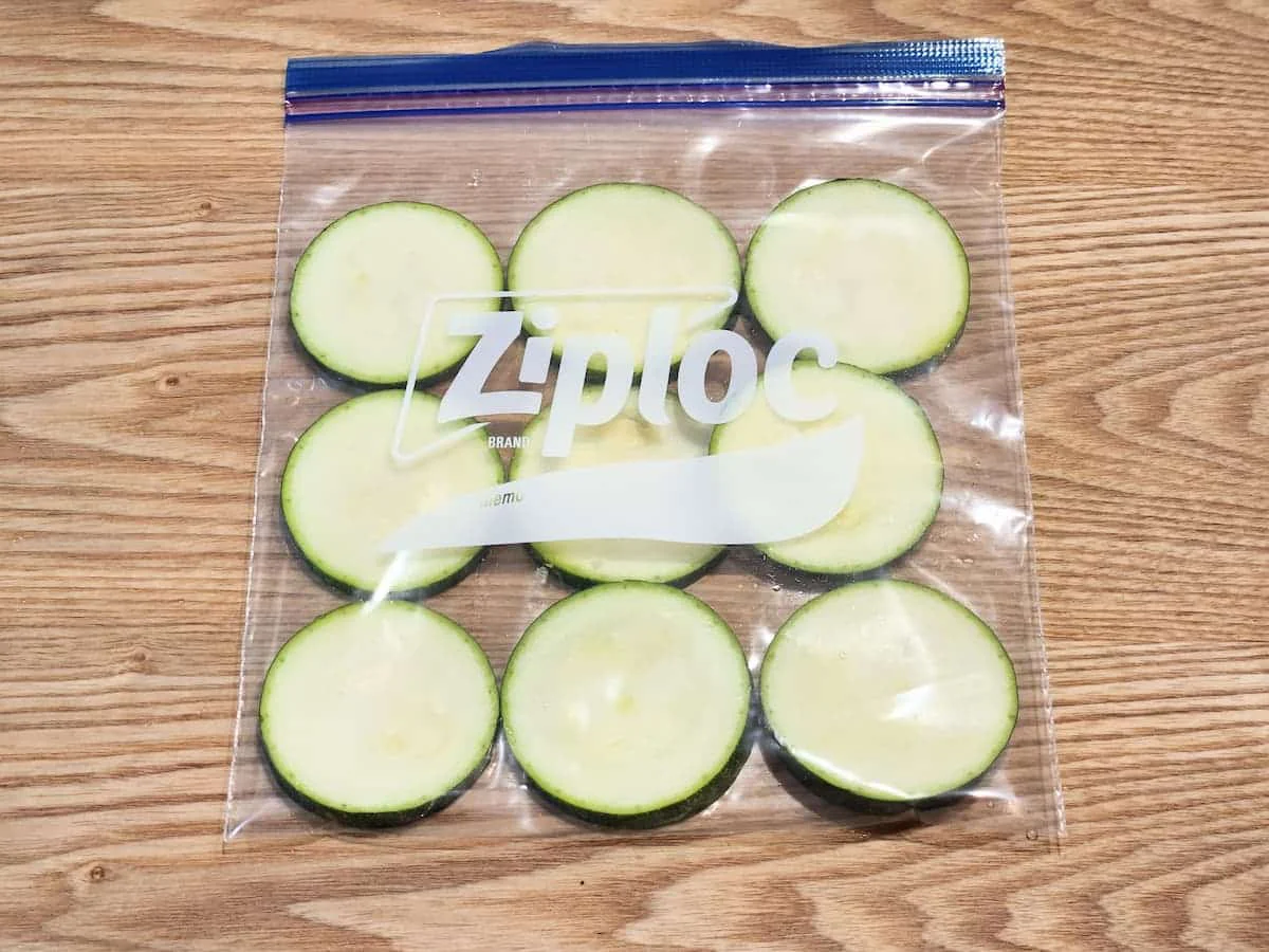 乾燥していないズッキーニを選ぼう