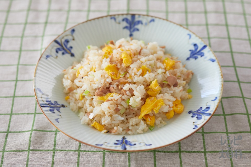 ツナたまチャーハン