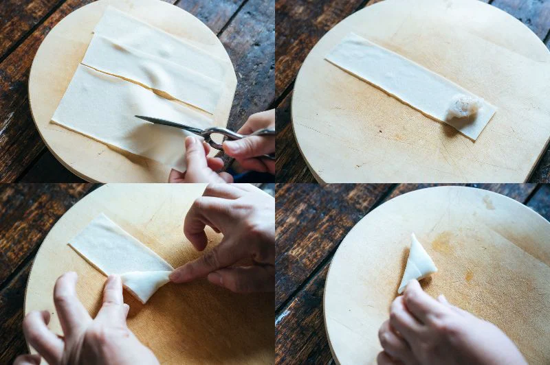 身近な食材で作る、意外な組み合わせの春巻