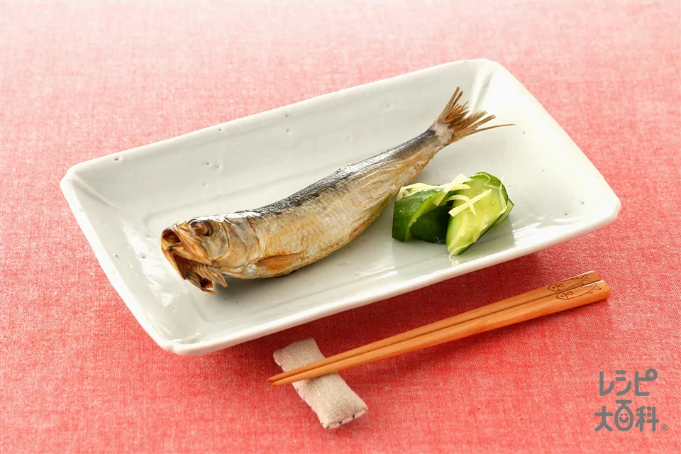 いわしの丸干し&きゅうりの浅漬け
