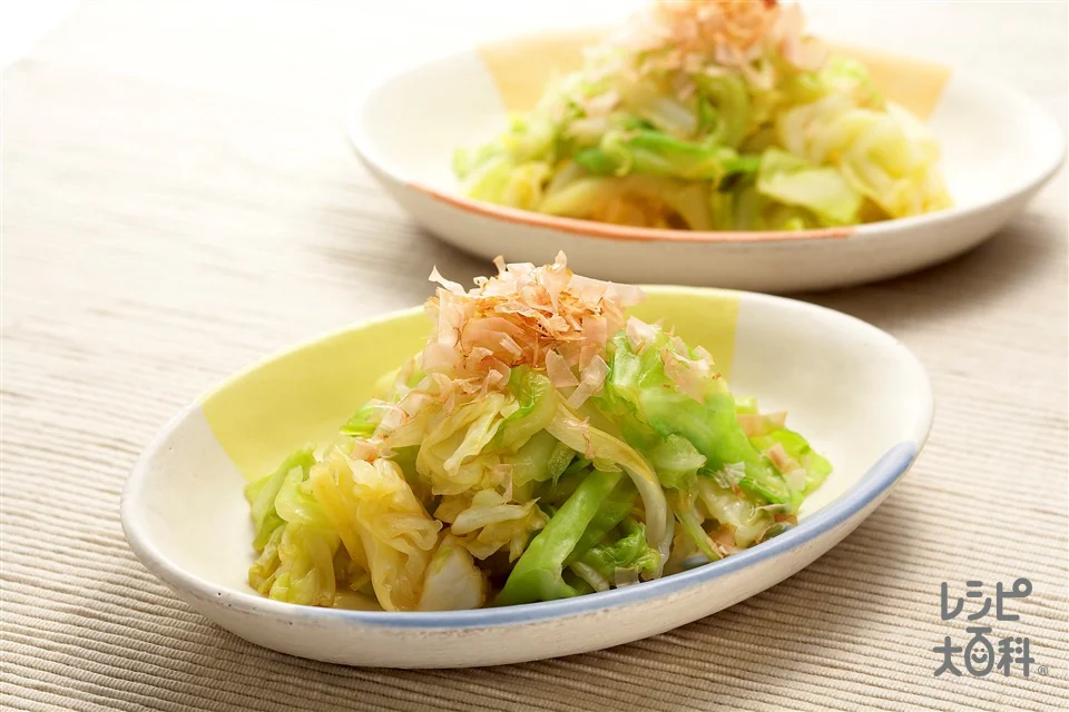 レンジでキャベツのおひたし