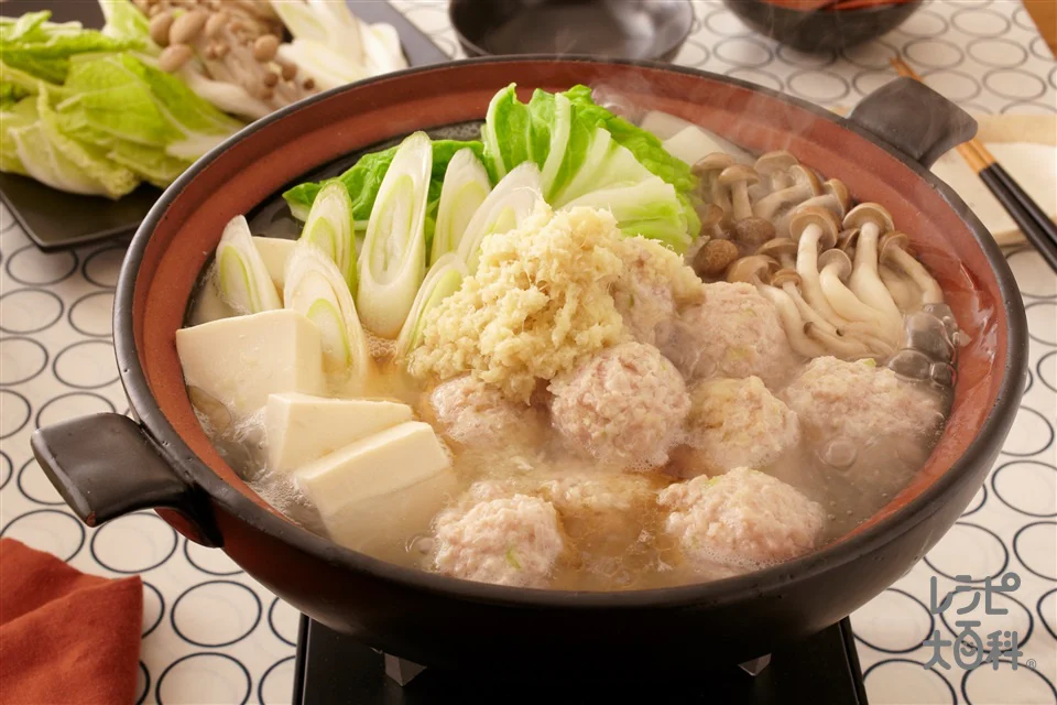 身体ぽかぽか！鶏だし生姜鍋