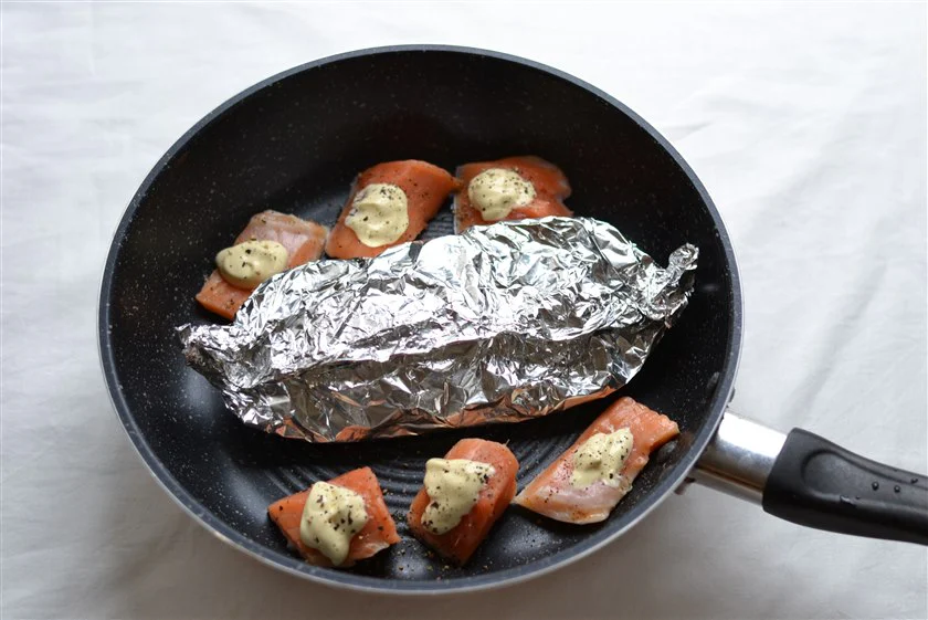 鮭のペッパーマヨネーズ焼きのつくり方_4_1