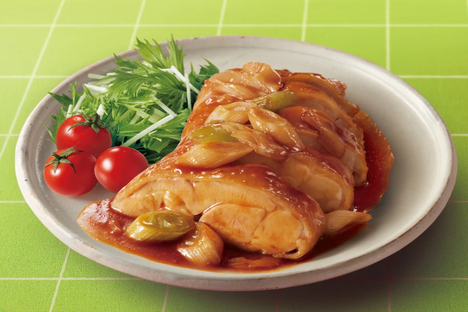 鶏とねぎの香ばし醤油