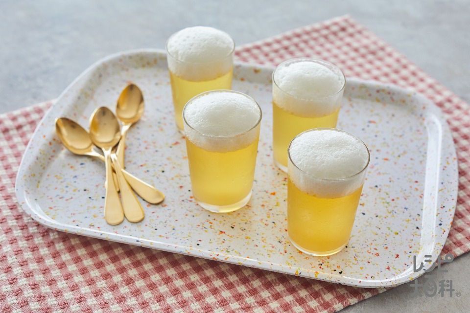 ビール風りんごゼリー