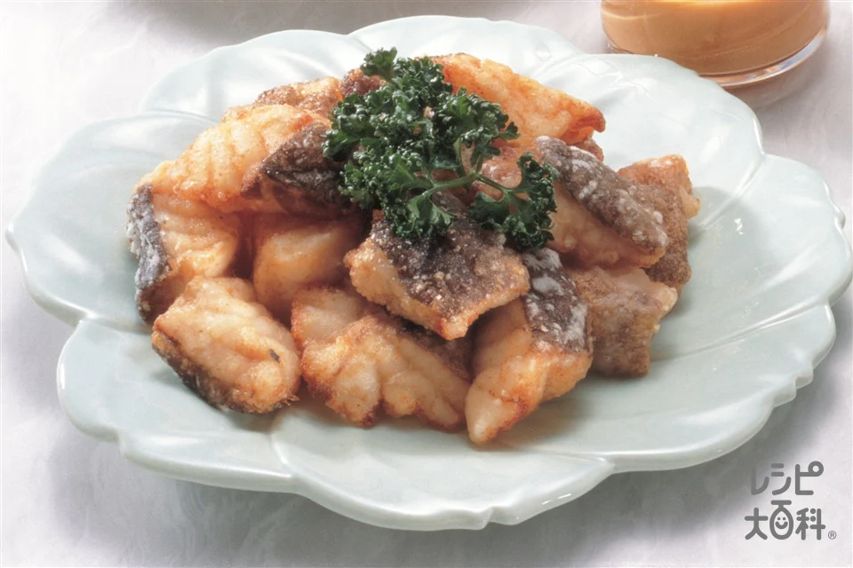 たらのから揚げ ごまマヨネーズソース