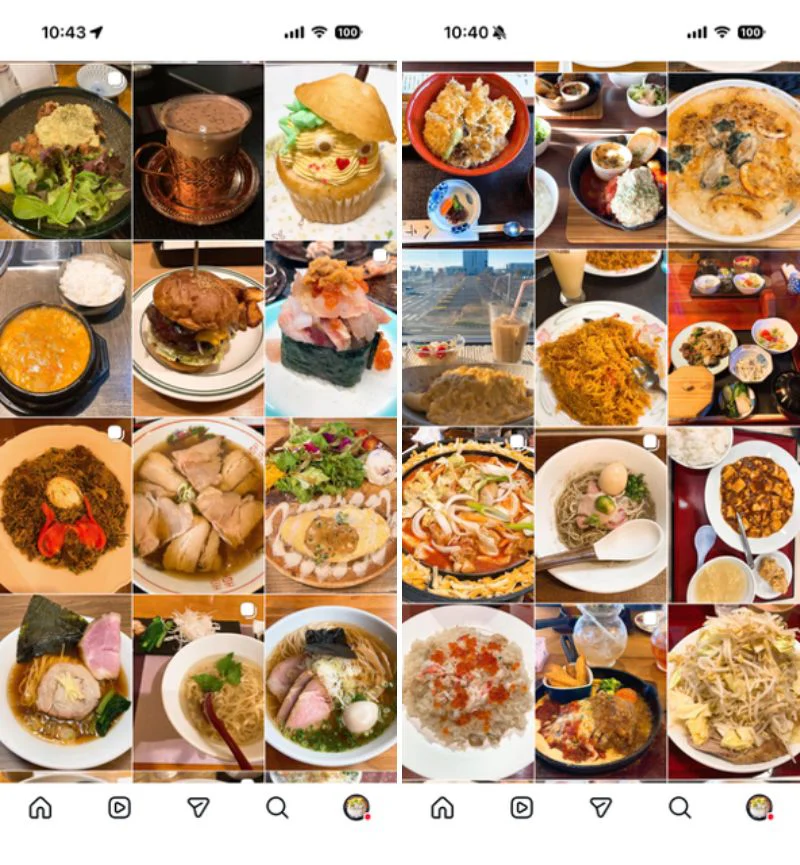 安原さんのInstagramのタイムライン