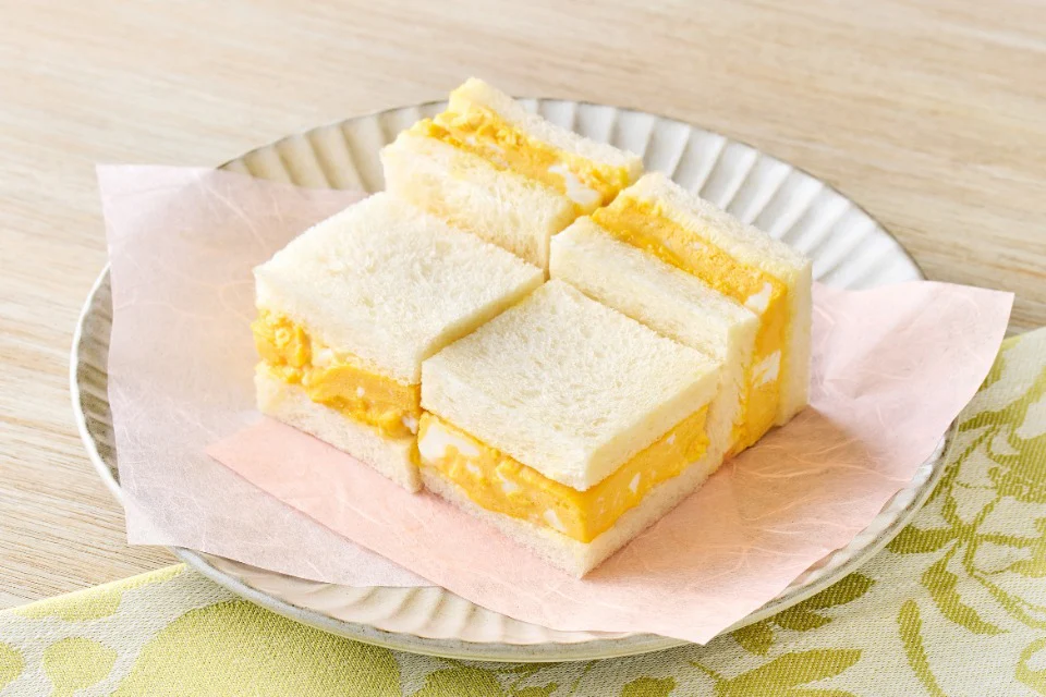 レンジで簡単!だし巻きたまごサンド
