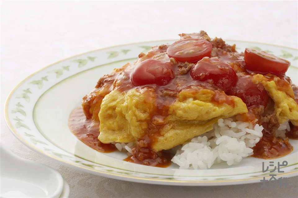 乾焼炒蛋飯(ふわふわ卵のチリソースご飯)