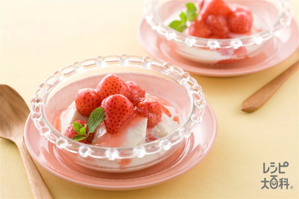いちご食べジャム 豆花風