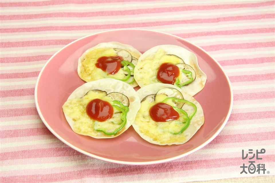 ギョウザの皮の野菜焼き