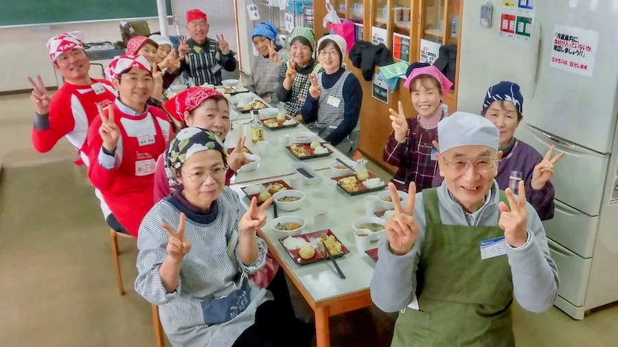 減災のためにも、バランスよく食べることを伝えていきたい