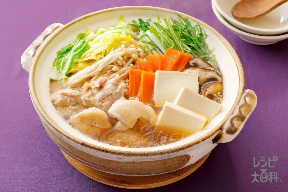 鶏だしコクしょうゆ鍋