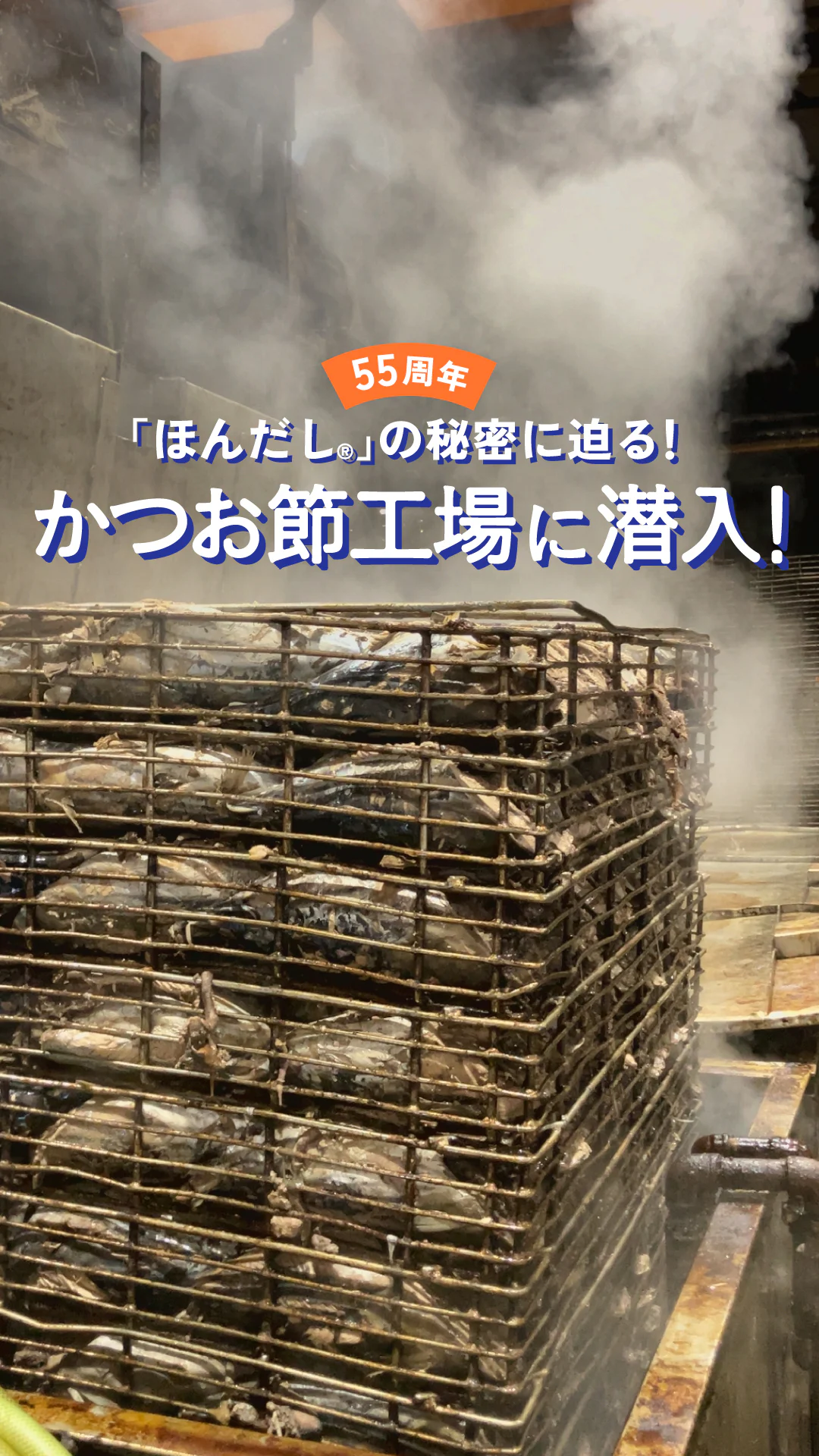 発売から55年。
「ほんだし®」のおいしさを支える
柳屋本店のかつお節づくり