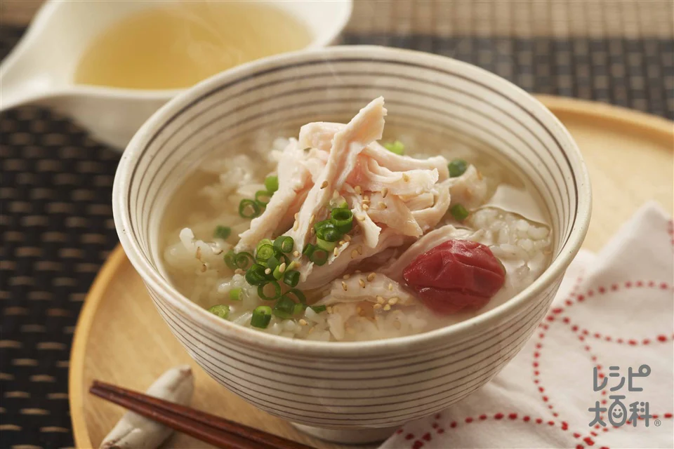 塩鶏だし茶漬け