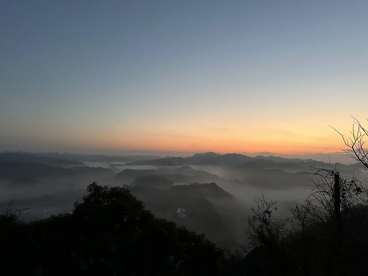 吉川さんがオーナーを務める「フォレストパーティー峯山」から見える雲海