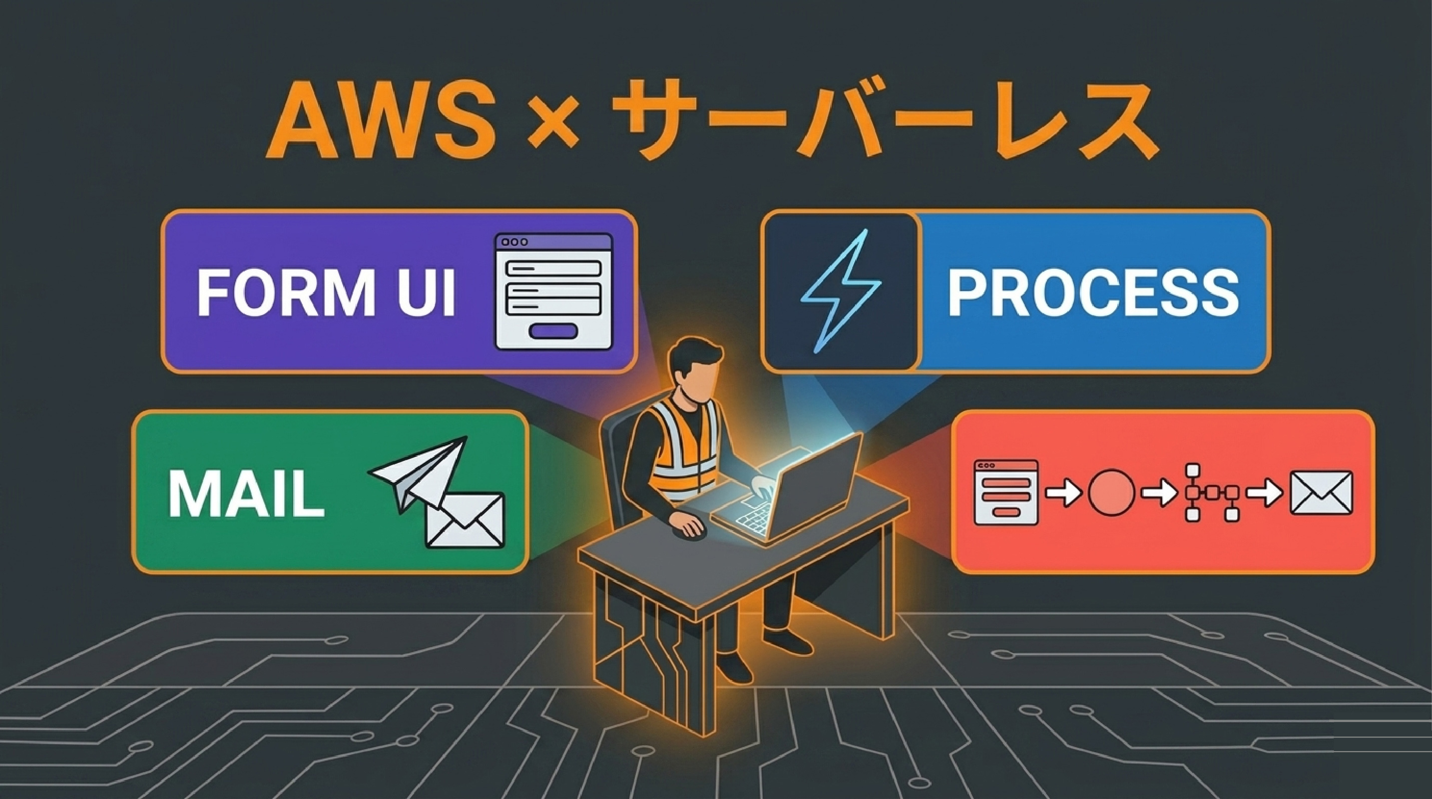 AWS Lambda + API Gateway + SESでお問い合わせフォームを実装する方法【サーバーレス構成】