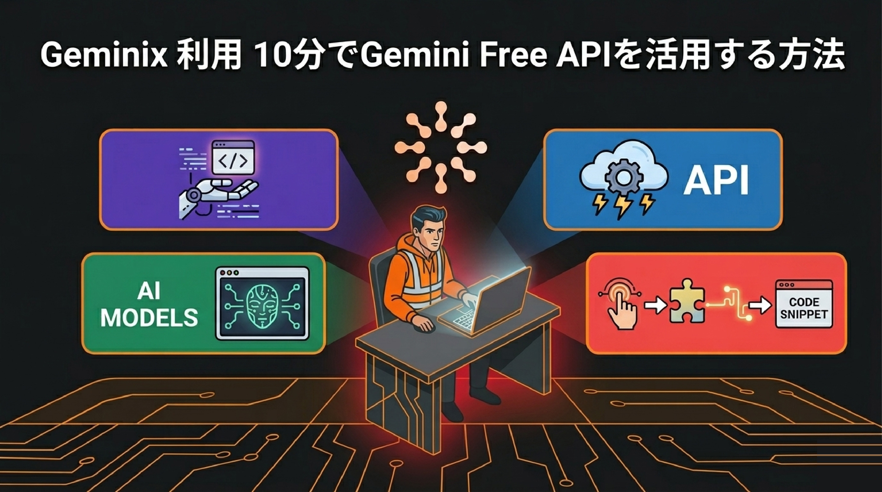 gemini 無料 apiを10分で使い倒す方法