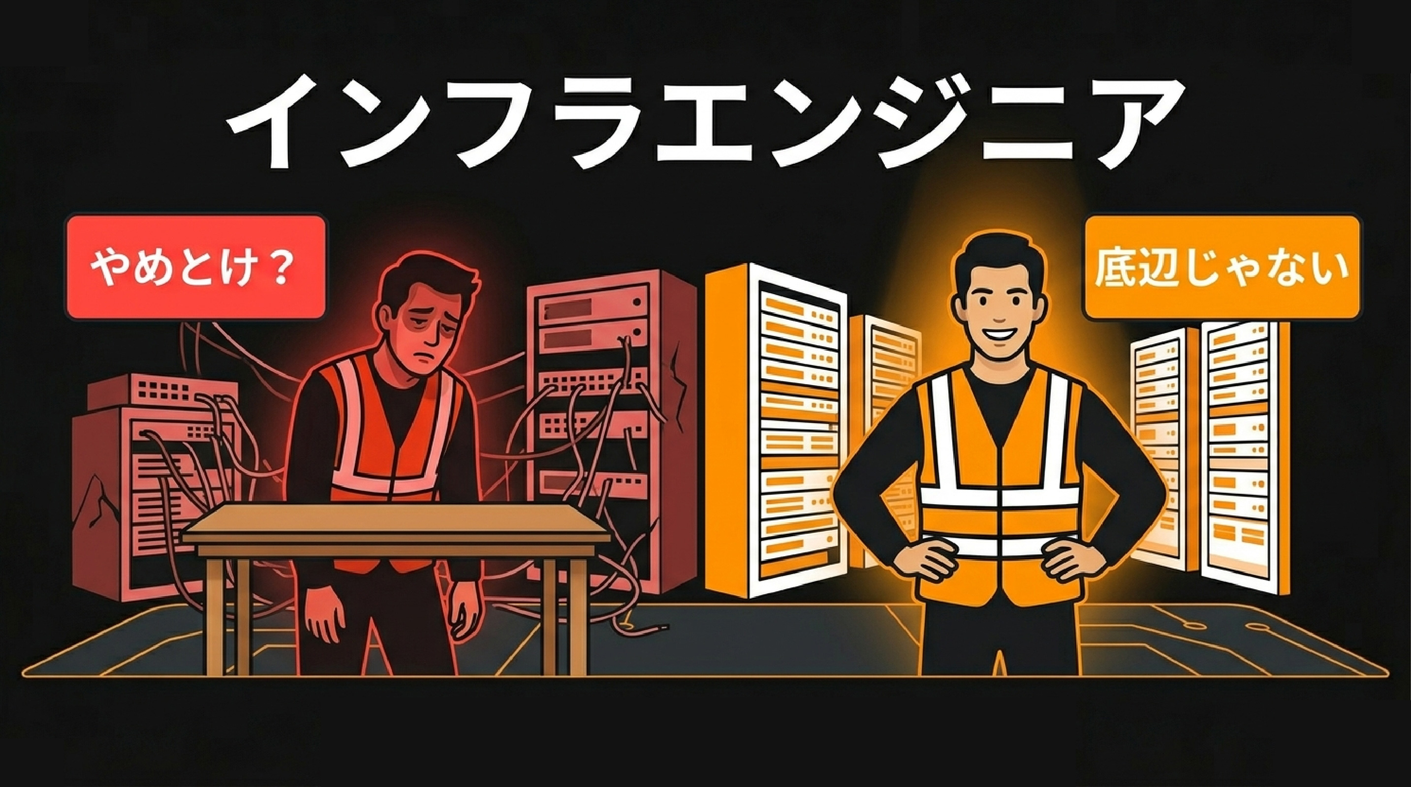 「インフラエンジニアはやめとけ」と言われる理由と現実【底辺じゃない】