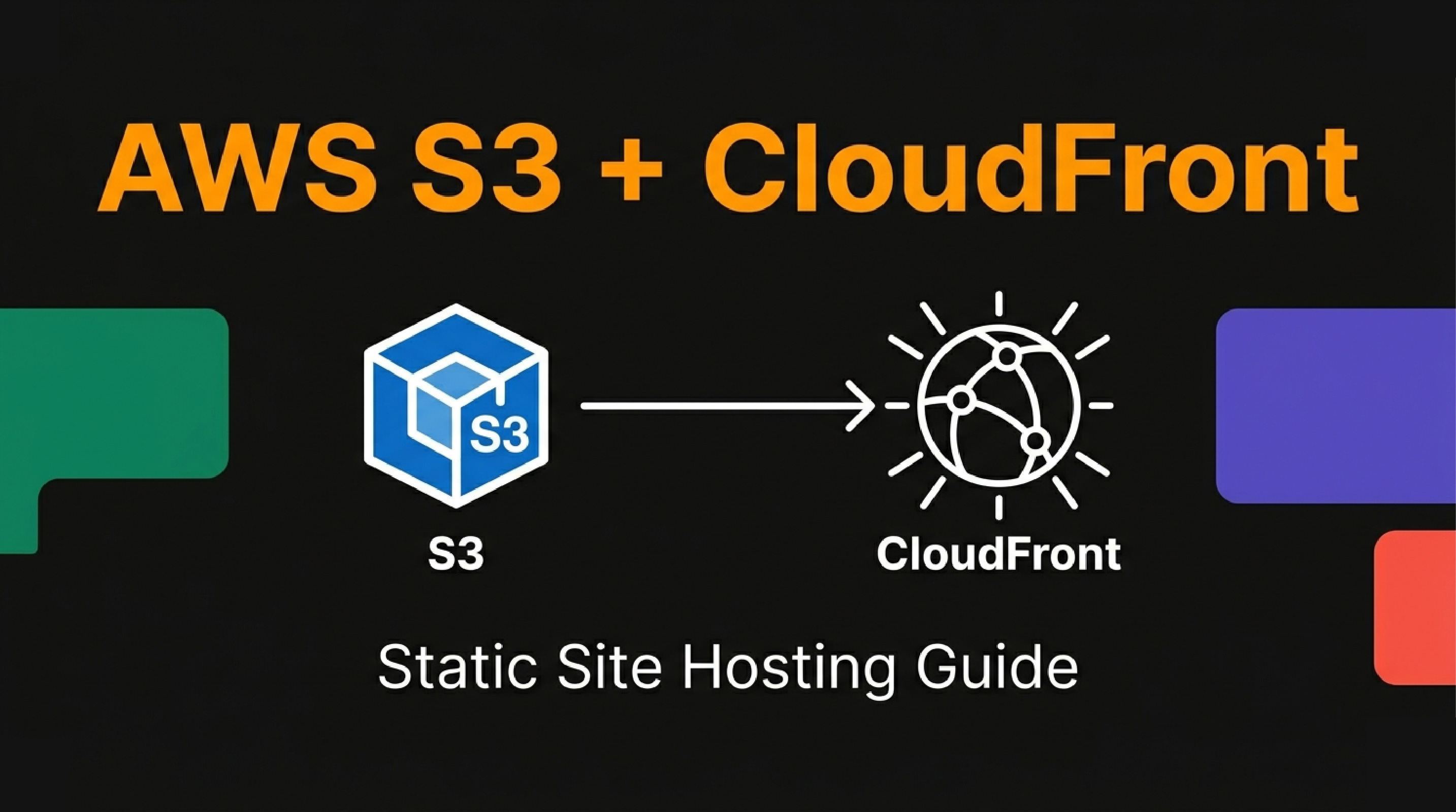 AWS S3 + CloudFrontで静的サイトを公開する方法【実体験ありで解説】