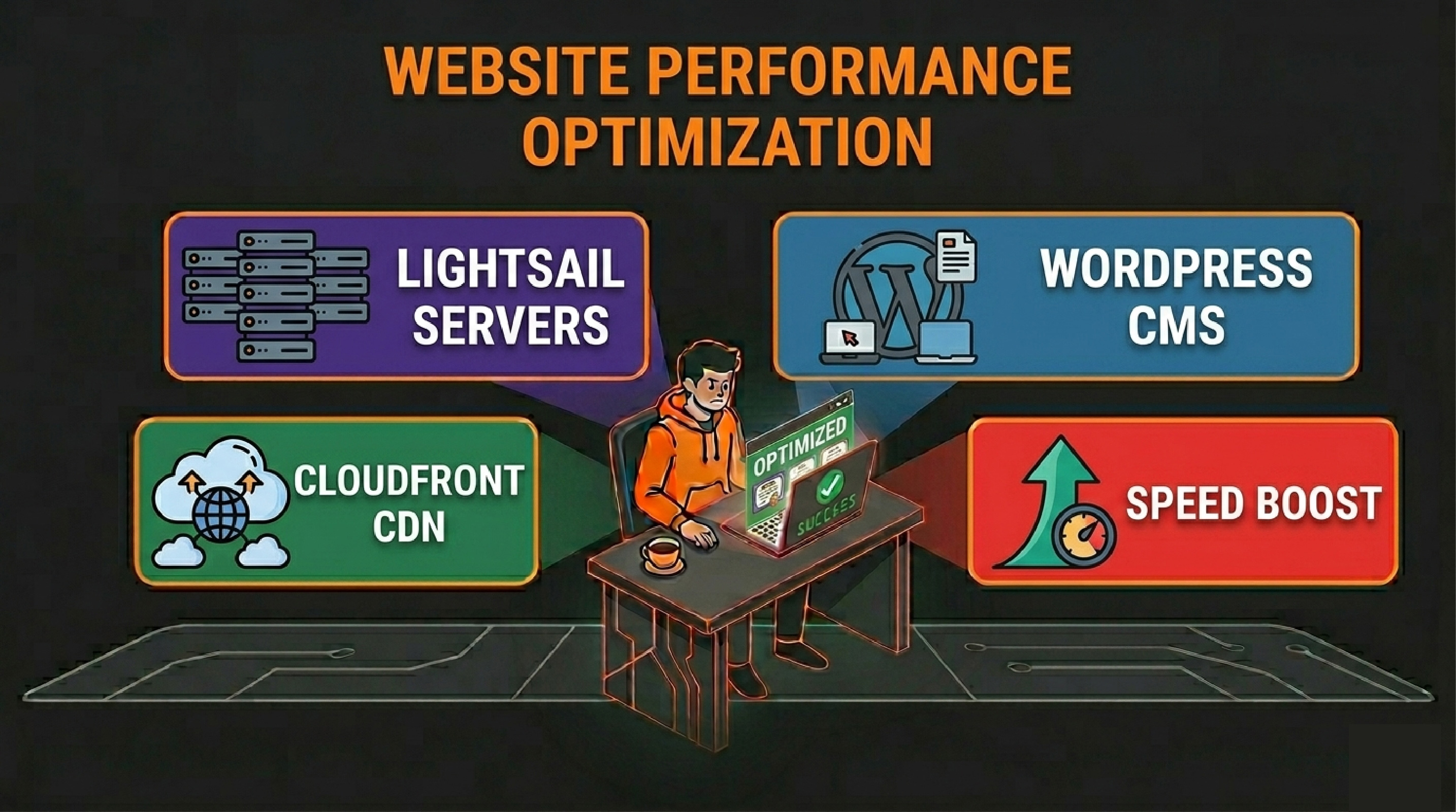 Lightsail WordPress高速化｜CloudFront導入手順とキャッシュ設定の落とし穴