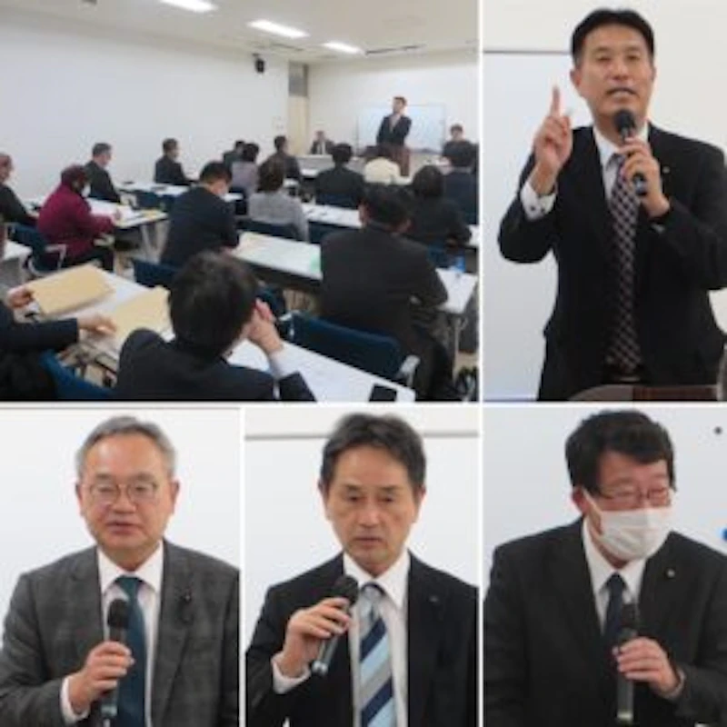 成人の日街頭演説、徳島県新春議員総会に参加❕