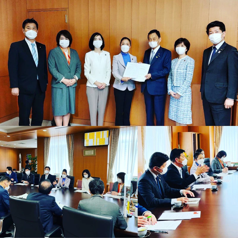 末松・文部科学大臣に提言！