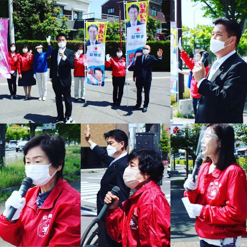 香川県本部「女性局街頭演説」