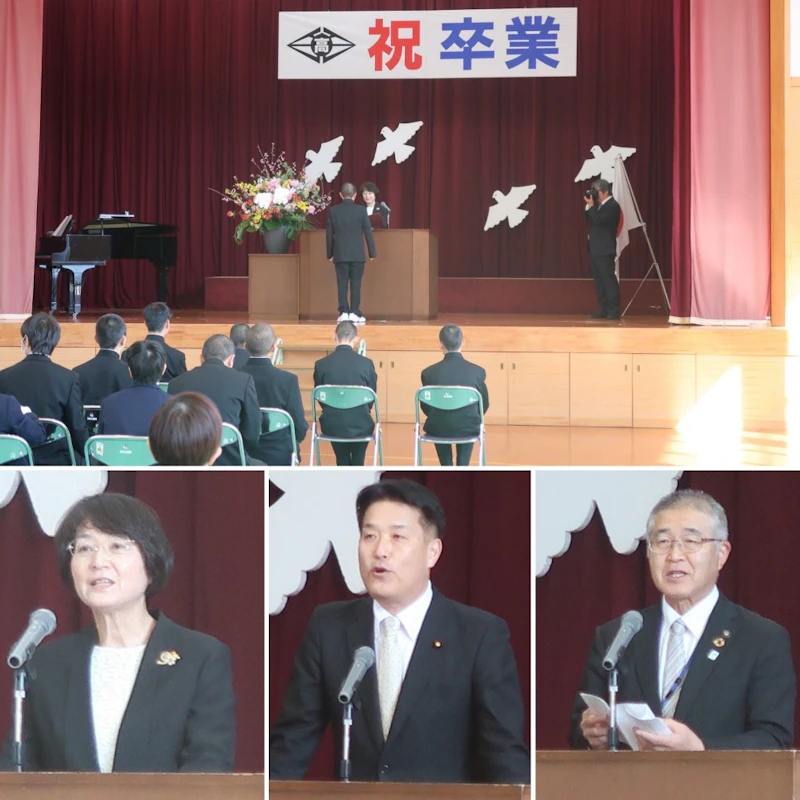 3/20  光の村土佐自然学園の「卒業式」に参加‼️