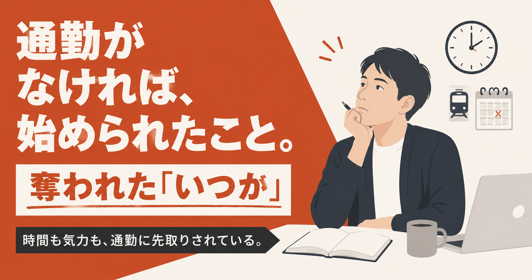 「通勤がなければ始められたこと」が、きっとある。