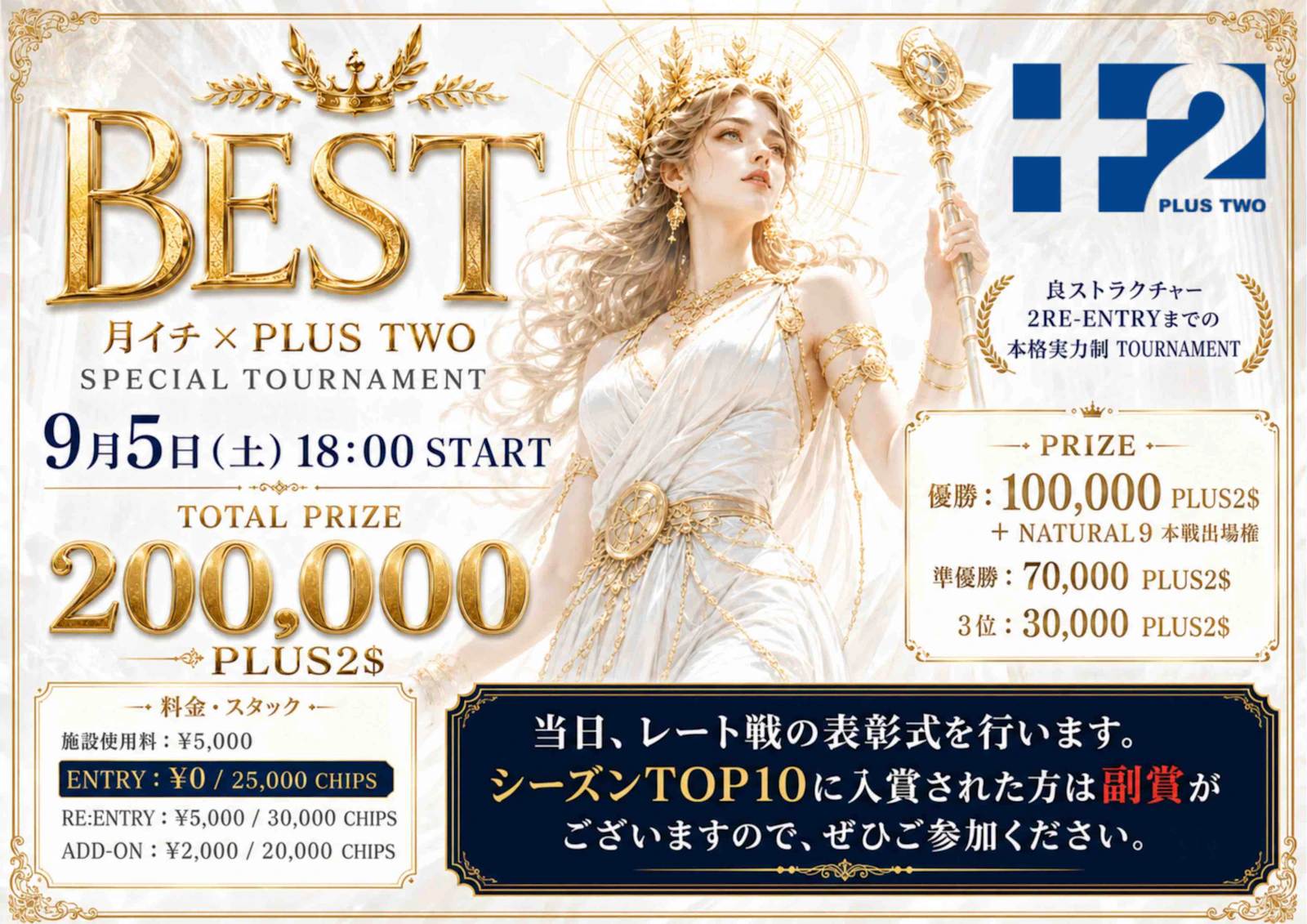 月イチspecial 【BEST】 200,000P$保証！ の POP 画像