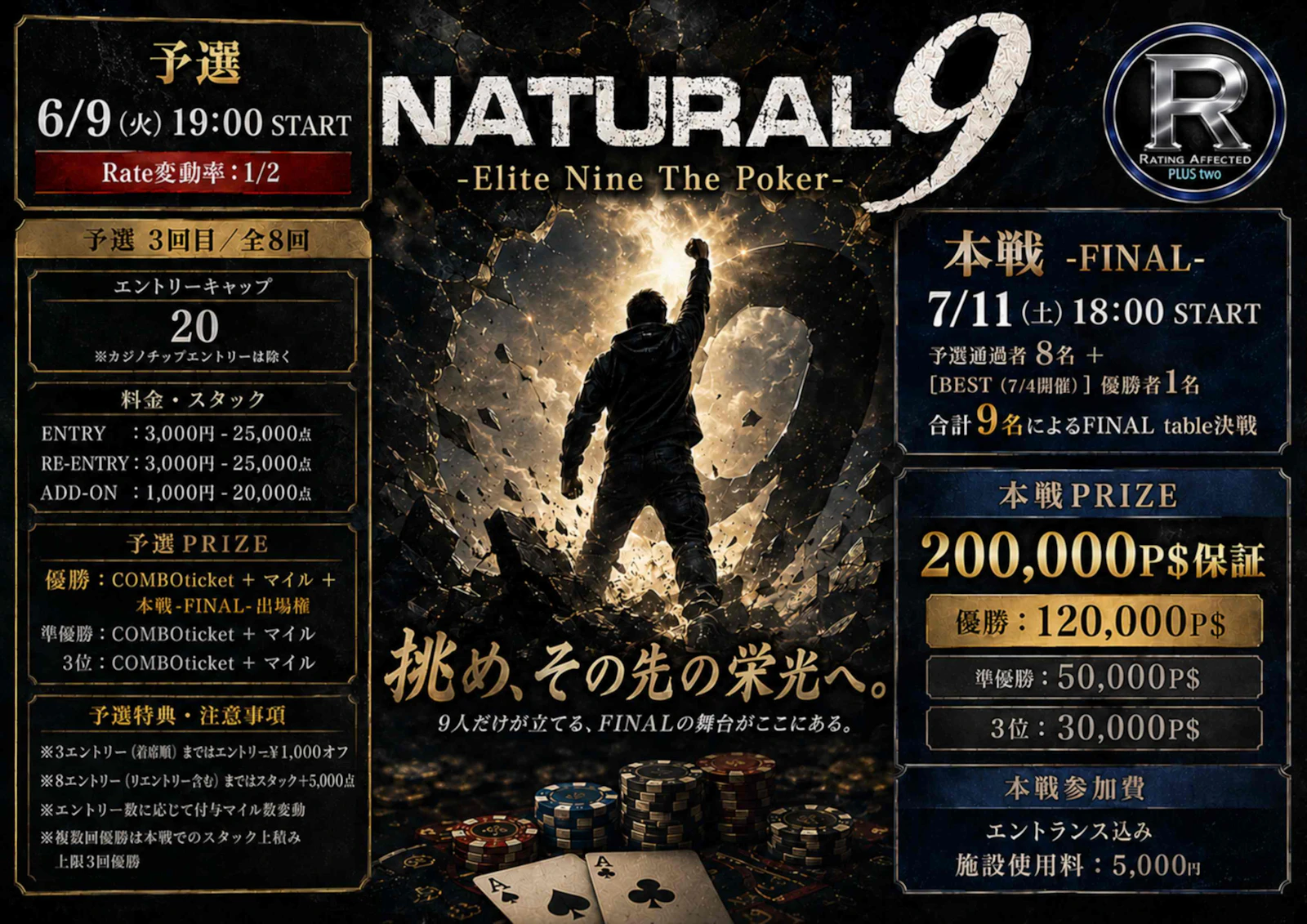 Natural9予選（6.9） の POP 画像