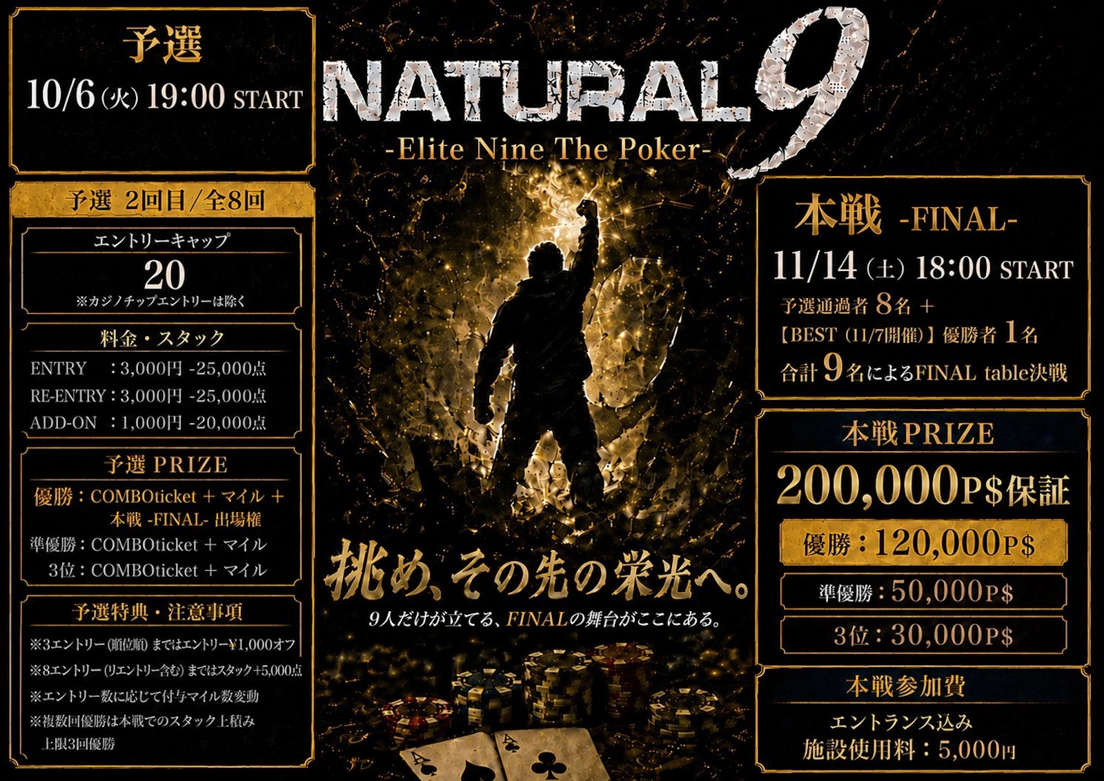 Natural9予選（10.6） の POP 画像