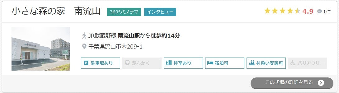 小さな森の家　南流山