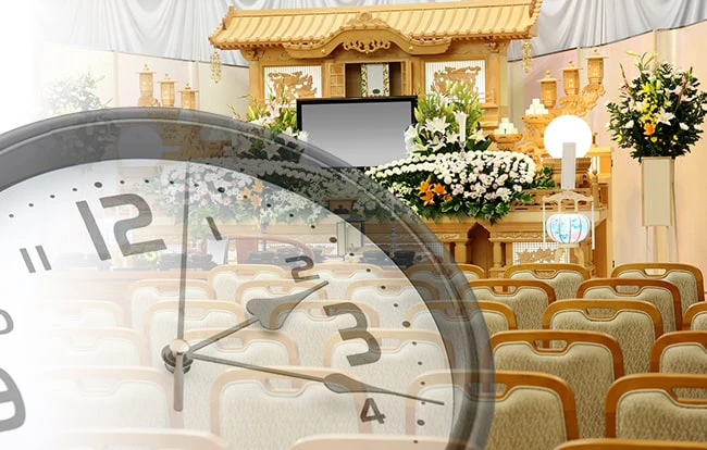 お葬式にかかる時間はどれくらい？日程や流れを確認しよう