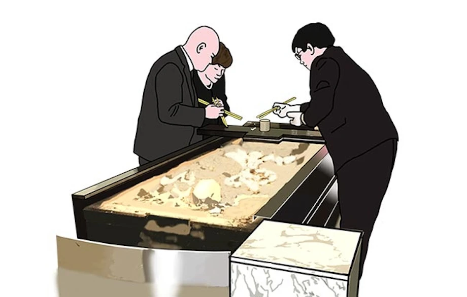 火葬後の骨上げについて知っておきたい手順とマナー|小さなお葬式 火葬後の骨上げについて知っておきたい手順とマナー|小さなお葬式