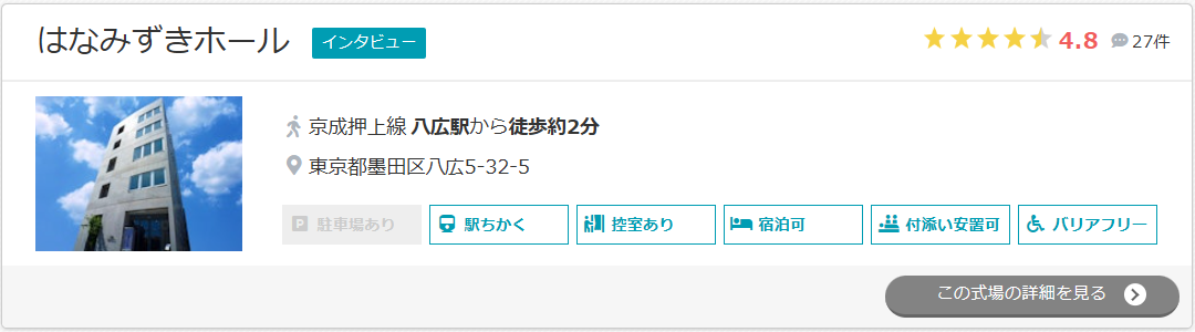 はなみずきホール