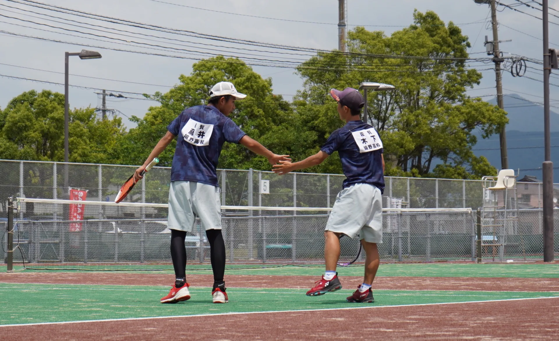 【佐賀 総体 2023】ソフトテニス男子個人　2年 木下・藤井（嬉野）が連覇を達成