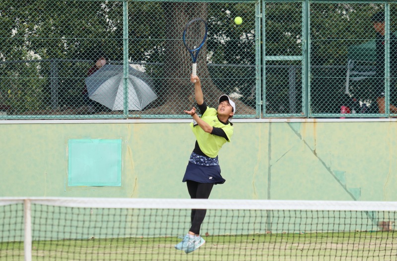 女子シングルス 山本 和 選手（鳥栖商業）が優勝【第50回佐賀県