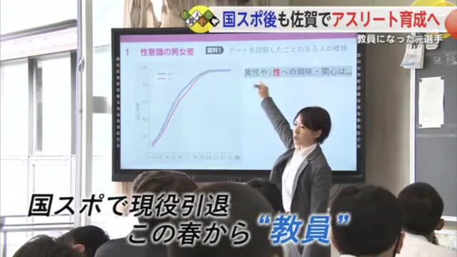 「国スポの舞台から教壇へ」佐賀に残り“教える側”へ進んだ元アスリートの女性の覚悟