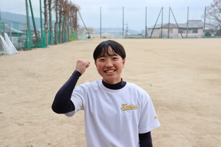 あんたが大将 鹿島高校 ソフトボール部 土田彩友美選手（2年）「自信のあるプレーで攻守の中心に」