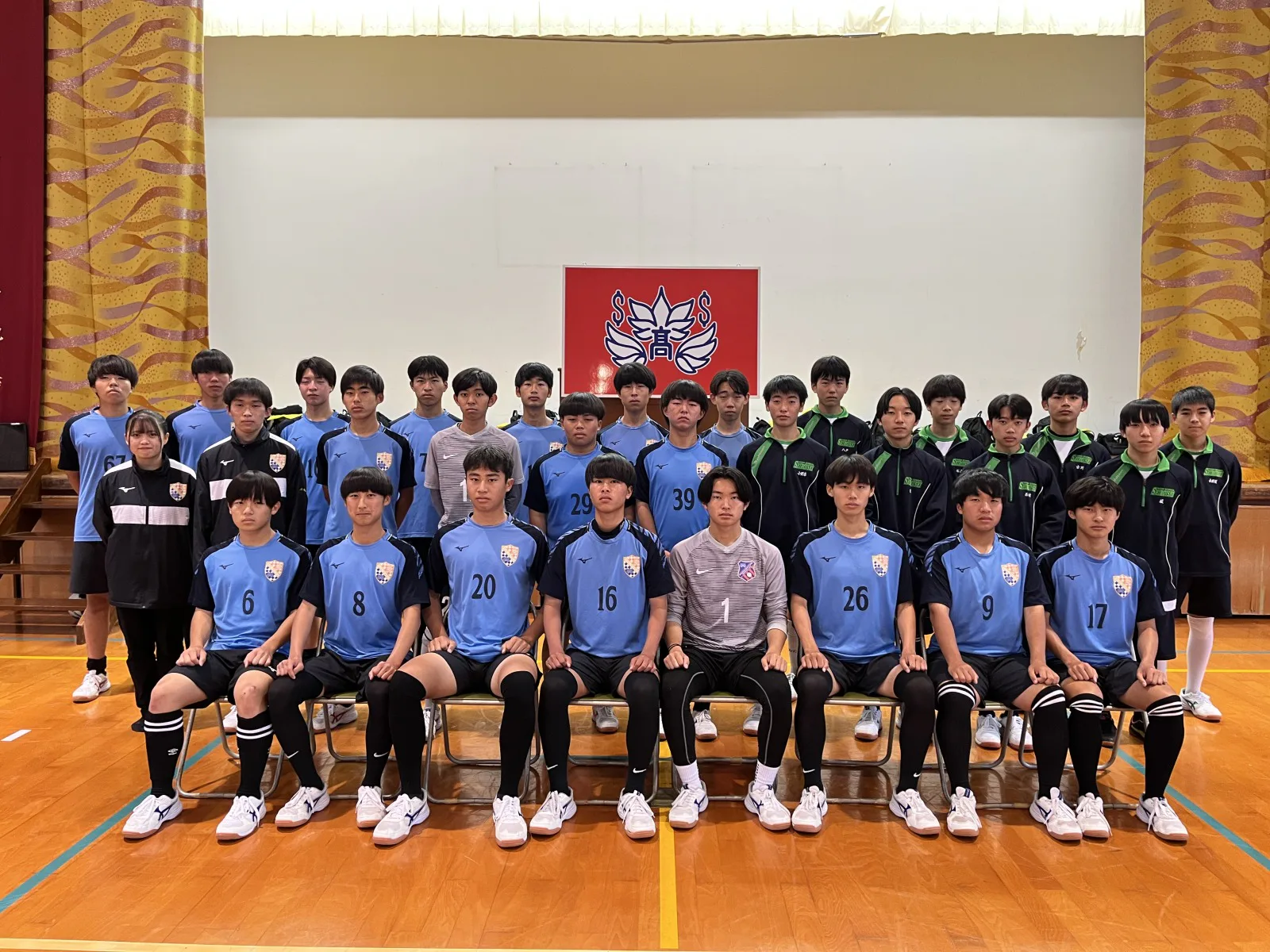 チーム名鑑　白石高校サッカー部「これまでの練習や試合での成果を発揮し、 勝利を掴みとる」