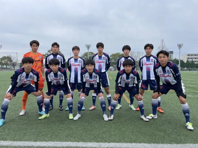 令和4年度佐賀県高等学校サッカー新人大会 決勝トーナメント準々決勝　佐賀学園が佐賀農業に1-0で勝利