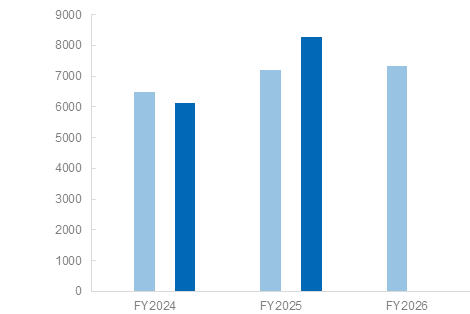 表 Cash and cash equivalents at the end of the period