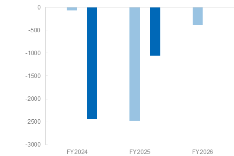 表 Cash flows from investing activities