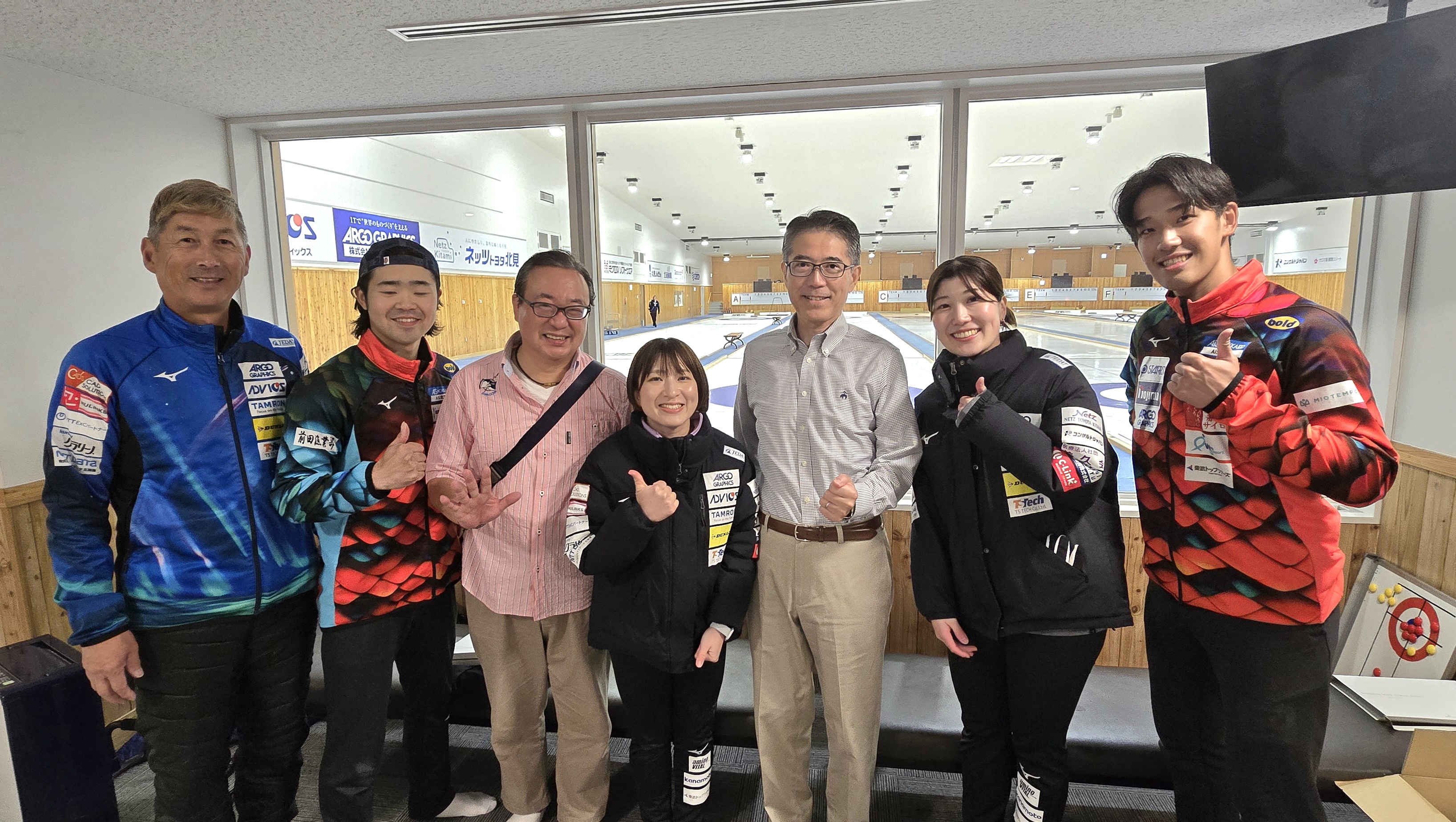  夏期セミナー　ロコソラーレ本橋代表の講演とカーリング体験